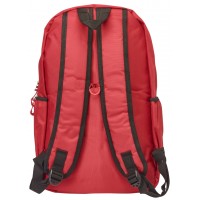 Polyester Zip Round Backpack with Front Zip Pocket, Two Size Pockets & Back Security Pocket